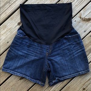 Liz Lange Maternity Denim Jean Shorts size S